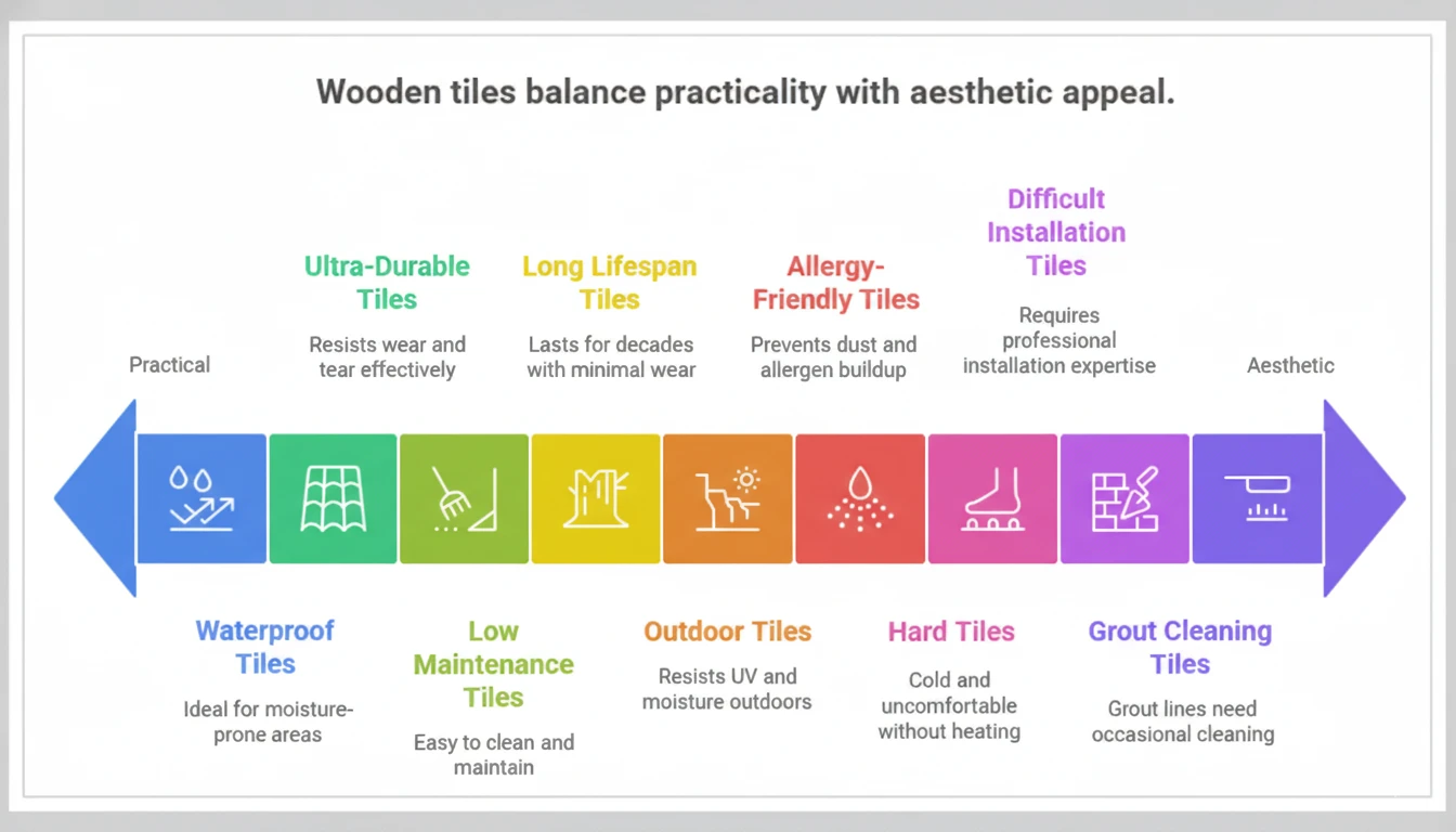 Pros and Cons of Wooden Tiles