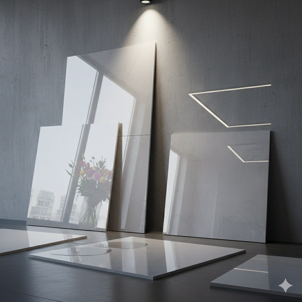 What Are High Gloss Tiles