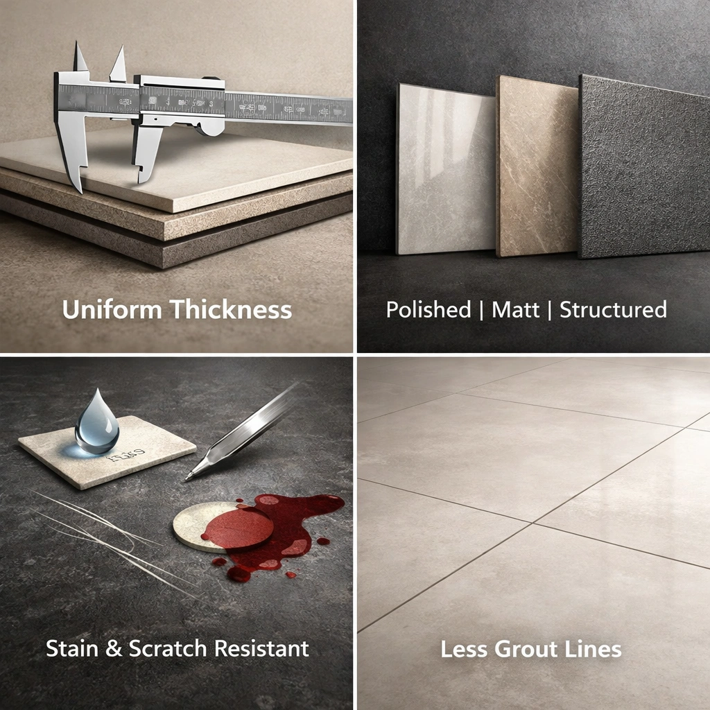 What Are 80x80 cm GVT Tiles