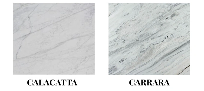 What Are Carrara and Calacatta?