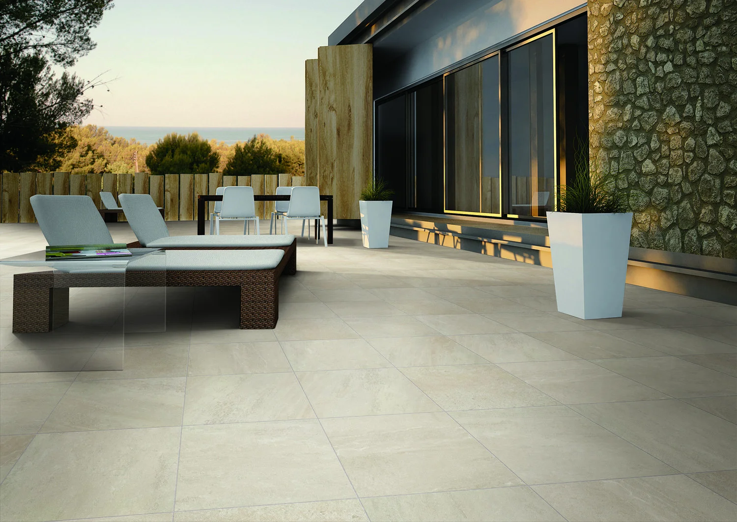 Comparing 20mm Porcelain Pavers with Other Outdoor Flooring Options 