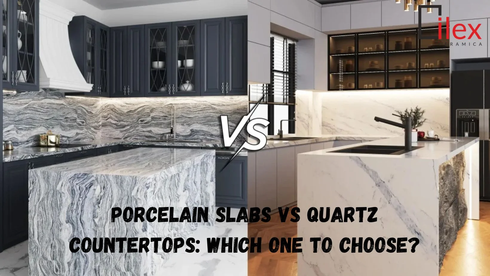 Porcelain Slabs vs Quartz Countertops: Which One to Choose?