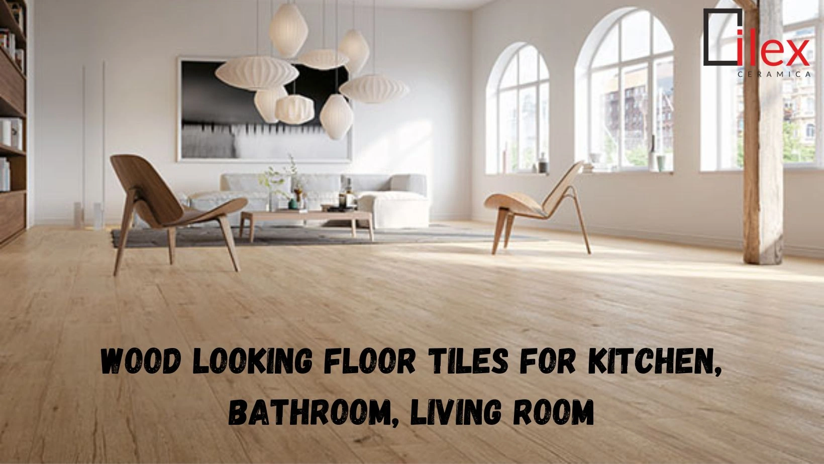 Wood Looking Floor Tiles for Kitchen, Bathroom, Living Room